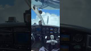 Airplane turbulence from pilot's perspective! ✈️😱  -  🎥 Viralhog