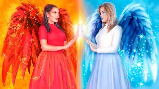 Hot vs Cold Fairy / Girl on Fire vs Icy Girl