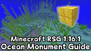 Ocean Monument Tutorial for Minecraft RSG Speedruns 1.16.1