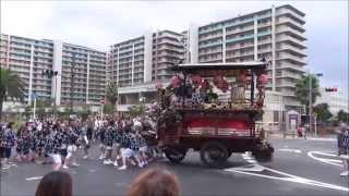 [2014-09-07][D0]新潟県新発田四之町し組台輪＜新浦安祭＆浦安フェスティバル＞