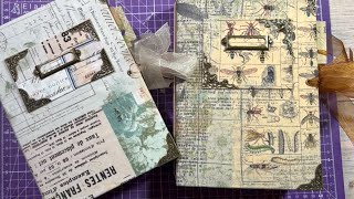 Tim Holtz Journal Flips throughs