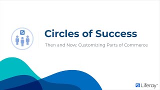 Liferay CoS | Then and Now: Customizing Parts of Commerce