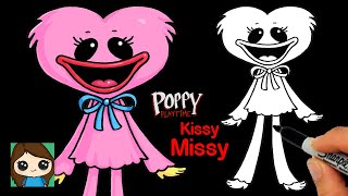 How to Draw Kissy Missy Easy | Poppy Playtime Game