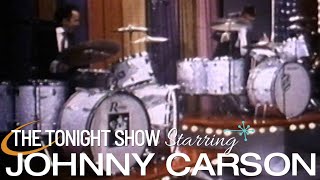 Epic Drum Battle  - Louie Bellson and Buddy Rich | Carson Tonight Show