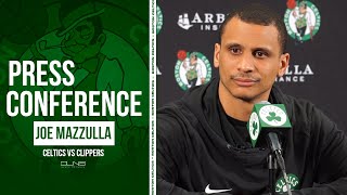Joe Mazzulla: Our Guys Will Bounce Back | Celtics vs Clippers Postgame Interview