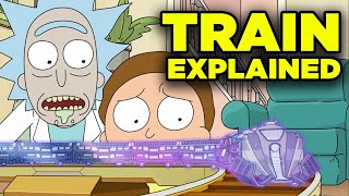 Rick and Morty 4x06 TRAIN EPISODE Concept Explained! | Ricksplained