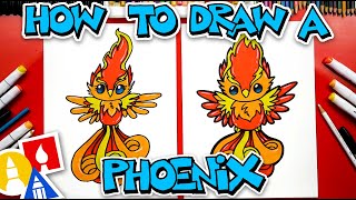 How To Draw A Cute Phoenix