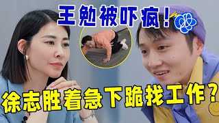 🔥笑吐了！王勉职场小白被面试官吓疯，徐志胜着急下跪去找工作？《怎么办！脱口秀专场 Stand-Up Comedy》