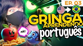 kiki react GRINGA TRYING brazilian portuguese DUOLINGO #3 ~ mic is workinggg yayyy 🌗