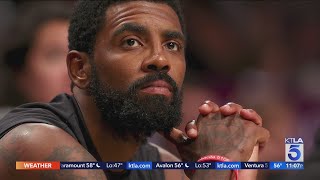 Brooklyn Nets suspend Kyrie Irving for failure to disavow antisemitism