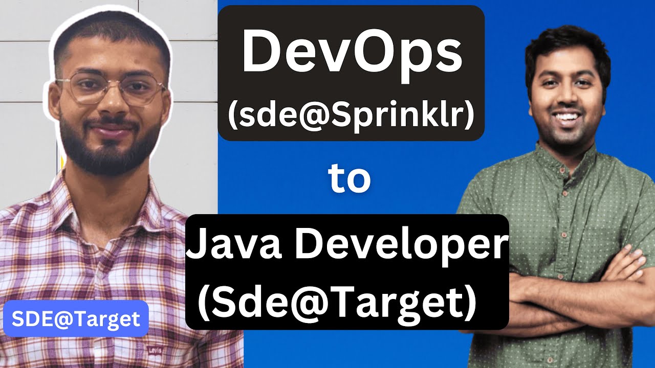 Transitioned From Devops Engineer To Java Developer Youtube