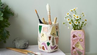 Create mosaic of old ceramics - DIY by Søstrene Grene