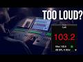 How Loud Is Too Loud In Live Sound