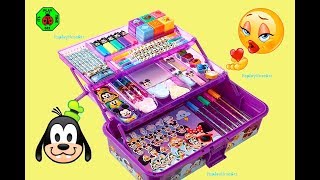 KIDS ART SET | Disney Emoji Deluxe Art Set: Creative Activity For Kids | itsplaytime612