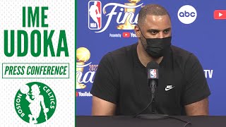Ime Udoka: "We want to the total package from (Jayson Tatum) | Celtics Practice