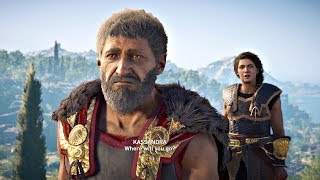 Assassin's Creed Odyssey - Kassandra Finds The Truth of Her Father (Meeting Nikolaos)
