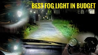 HJG MINI DRIVE FOG/AUX LIGHT INSTALLATION IN CAR WITH FULL WIRING  DETAIL |