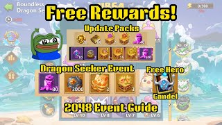 Castle Clash | Dragon Seeker 2048 Event Guide | Free Rewards!