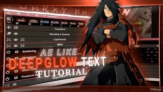 Ae like Deepglow Text in Node Video | Node Video Tutorial (+Preset)