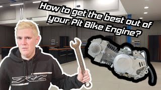 Full Pit Bike YX140 Engine Rebuild *** Hints and Tips on improving your engines performances.