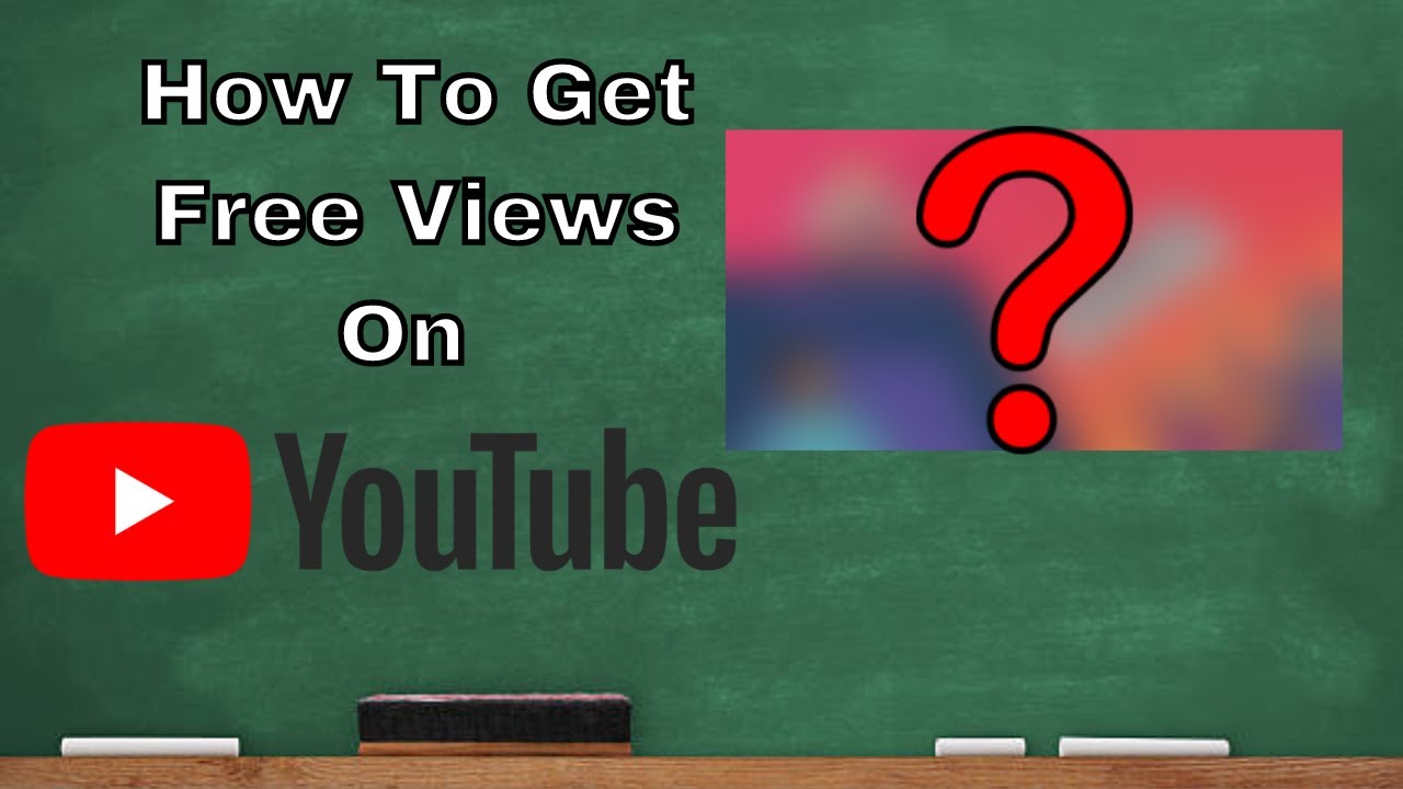 How To Get Free Views On Youtube Youtube How To Get Free Views On Youtube Youtube