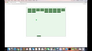 Create a Breakout Brick Game in HTML5 with Javascript