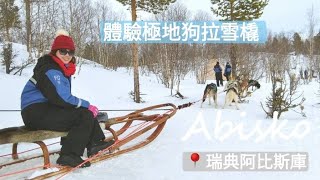 【瑞典阿比斯庫】Abisko極地狗拉雪橇