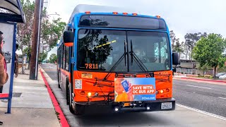 OCTA 2008 New Flyer C40LFR #7592 Route 178 to UC Irvine