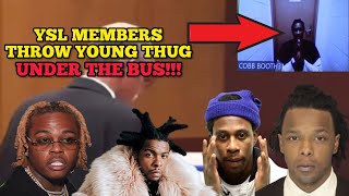 YSL MEMBERS THROW YOUNG THUG UNDER THE BUS! WHO’S TELLING?