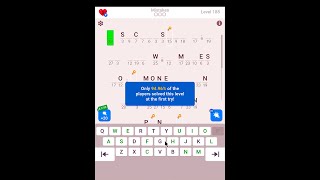 Cryptogram: The Solution For Level 188! - Step by Step Word Brain Puzzle