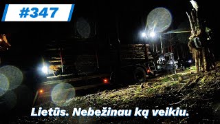 #347 Lietūs. Nebežinau ką veikiu.