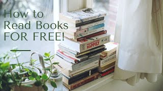 How to read books FOR FREE! | Book Giveaway| Budget hack