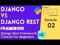 Django vs Django Rest Framework | How To Install Django Rest Framework | Code Aura