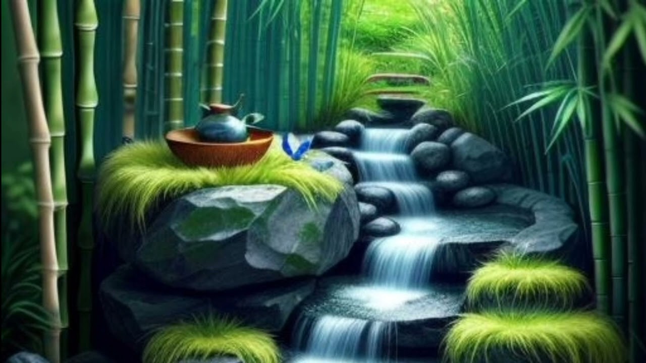 Relaxing Piano Music With Water Saunds, Relaxing, Healing, Soothing ...