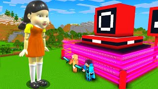 【マイクラ】イカゲームの化け物VSイカゲームセキュリティハウス【マインクラフト】【まいくら】