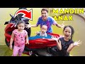 MANDIIN 3 ANAK INI DI JOK MOTOR‼️ SAMPAI KELELEP‼️😱😂