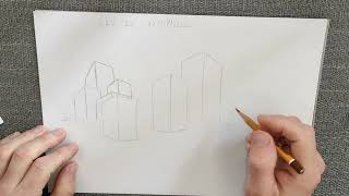 How to draw in 30 days: lesson 26 a city in two-point perspective - everyday sketching