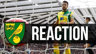 Newcastle 6-2 Norwich City: Russell Martin Reaction