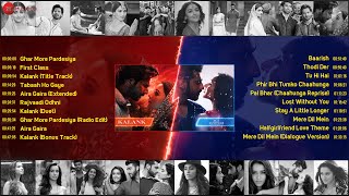 Kalank v/s Half Girlfriend | Full Album | Varun Dhawan & Alia Bhatt | Arjun Kapoor & Shraddha Kapoor