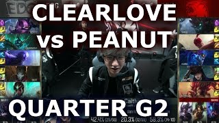 EDG vs ROX G2 - CLEARLOVE vs PEANUT Player Experience (w/ Matt) | Quarter Finals LoL S6 Worlds 2016