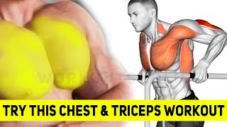 14 Best Chest and Triceps exercises - Gym Workout Motivation