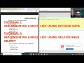 Tutorial Implementing Linked List Using JAVA