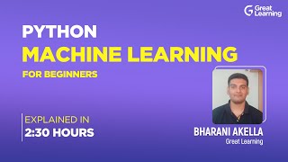 Python Machine Learning for Beginners | Machine Learning Python | Machine Learning with Python 2023