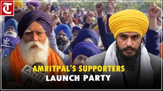 Amritpal's supporters launch party 'Akali Dal Waris Punjab De'