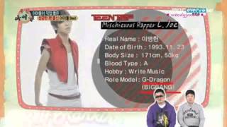 130306 Weekly Idol #7 TEENTOP L.JOE voted by Hello Venus Ara and Lime