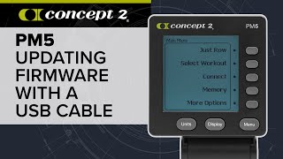 How To Update PM5 Firmware Using a USB Cable