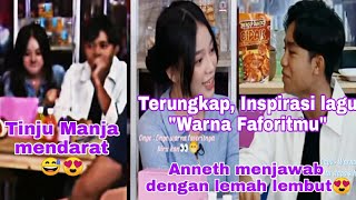 ANNETH TERLIHAT GEMAS SAMA ONYO ~ JAWABAN ANNETH KALEM BANGET TENTANG INSPIRASI LAGU 