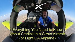 Everything You Need to Know About Starlink in a Cirrus Aircraft (or Light GA Airplane)