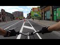 cycling bloor west high park u0026 the waterfront narrated in toronto 4k