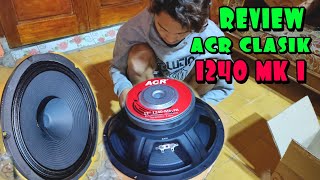 Terbaru ACR 1240 MK1 Speaker Buat Midel